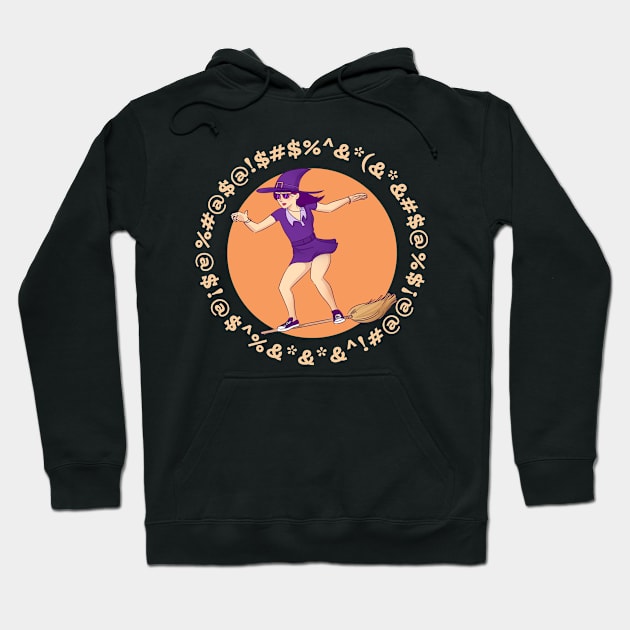 Magic Girl Hoodie by Pigglywiggly